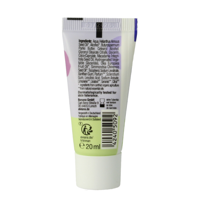 Alviana Repair & Care Hand Cream 20ml