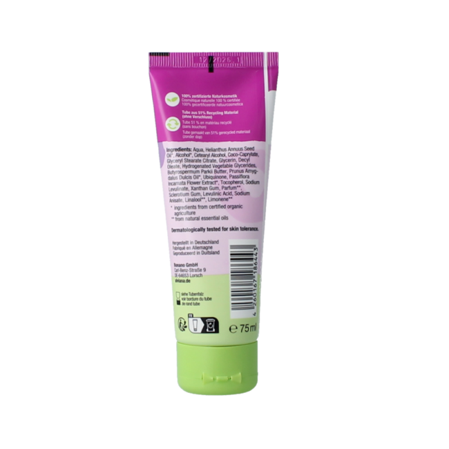 Alviana Hand Cream ageless Q10 75 Millilitres