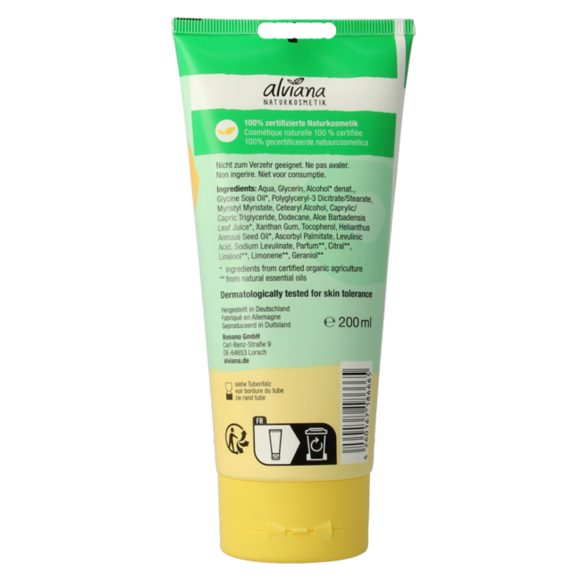 Alviana Bodylotion soft hydration 200 Millilitres