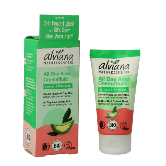 Alviana All day aloe creme fluid 50 mililitros