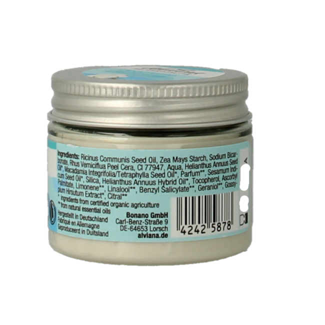 Alviana Deo crema algodón 50 mililitros