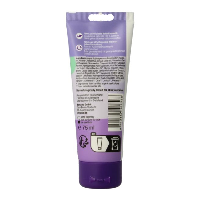 Foot cream with sage 75 Millilitres