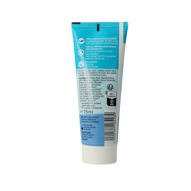 Gel dentifrice sensible 75 millilitres