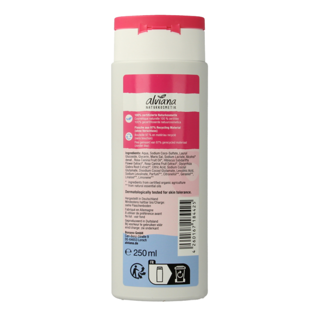 Alviana Shower Gel flower shower 250 Millilitres