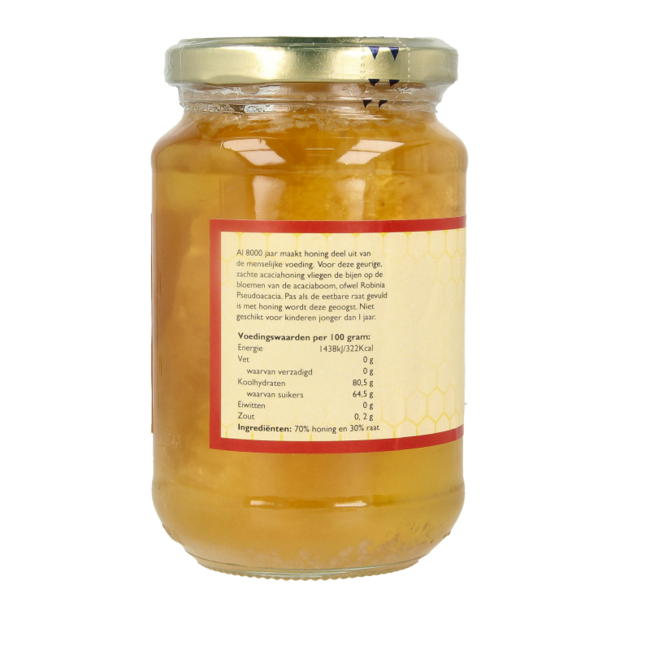 Miel d'acacia en rayon 500 g
