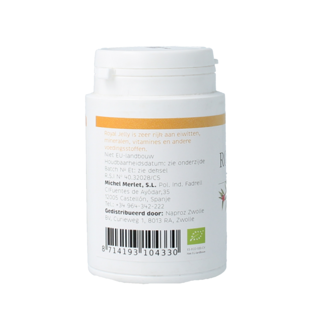 Michel Merlet Organic Royal Jelly 60 Capsules