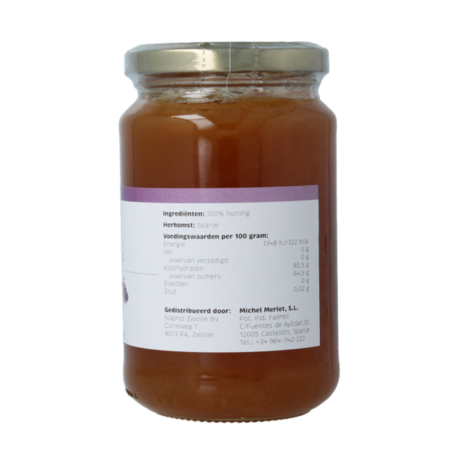 Miel de tomillo ecológica 500 g