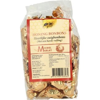 Michel Merlet Michel Merlet Honing bonbons naturel  125 Gram