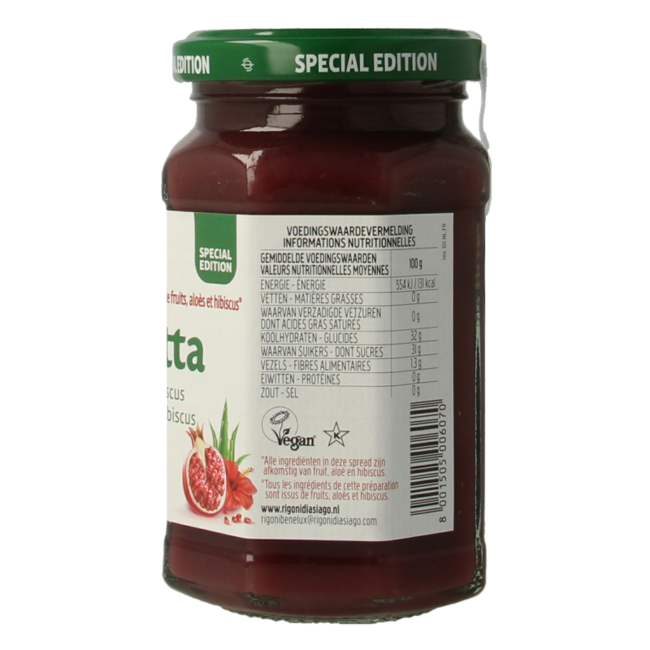 Fiordifrutta Granaatappel aloe hibiscus bio 250 Gram