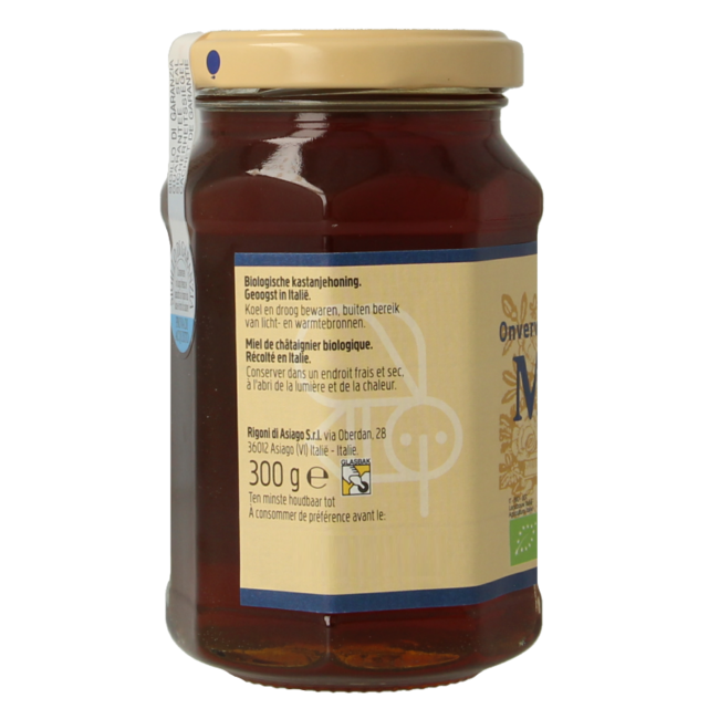 Rigoni Di Asiago Chestnut honey liquid organic 300 Gram