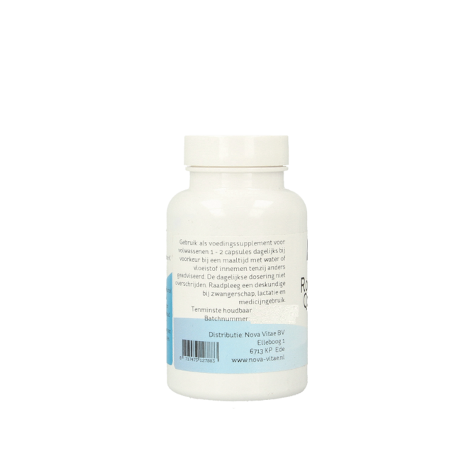 Nova Vitae Arroz de levadura roja + Q10 + ajo 60 cápsulas vegetales