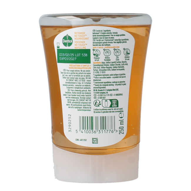 Dettol No-Touch Nachfüller Honig/Sheabutter 250,00 ml