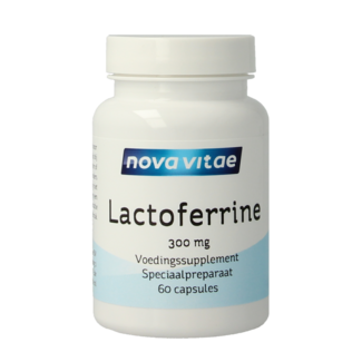 Nova Vitae Nova Vitae Lattoferrina 300 mg priva di LPS 60 Capsule