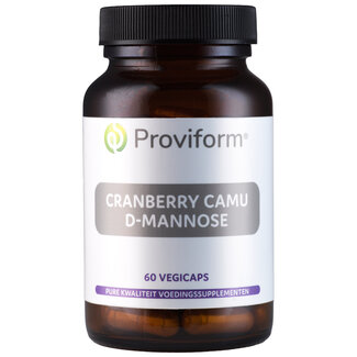 Proviform Proviform Cranberry camu D-Mannose 60 Cápsulas vegetarianas