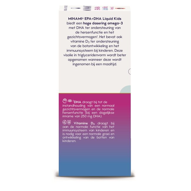 EPA+DHA líquido para niños + vitamina D3 100 ml