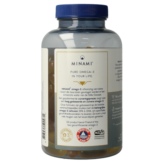 Minami MorEPA Platinum + Vitamin D3 120 Weichkapseln