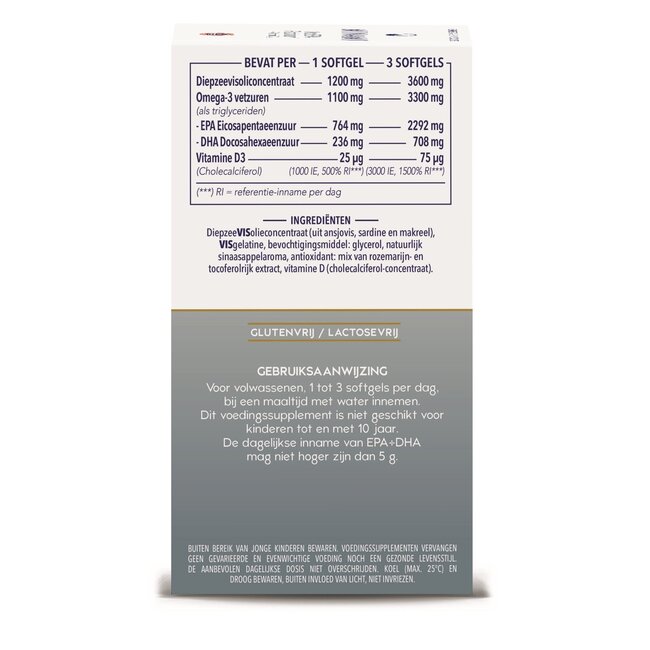 Minami MorEPA platinum + witamina D3 60 Softgels