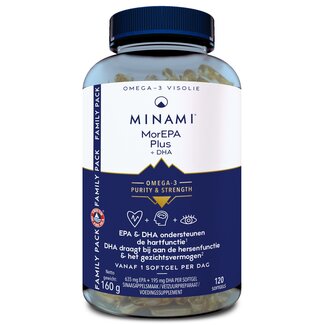 Minami Minami MorEPA plus 120 kapsułek miękkich