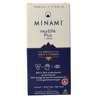 Minami Minami MorEPA plus 60 Kapsułek Miękkich