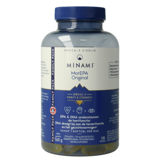 Minami Minami MorEPA original 120 capsules