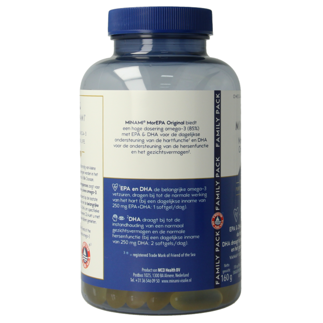 Minami MorEPA original 120 capsules