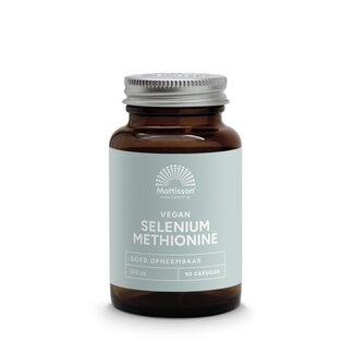Mattisson Mattisson Selenium methionine 200mcg 90 Vegetarische capsules