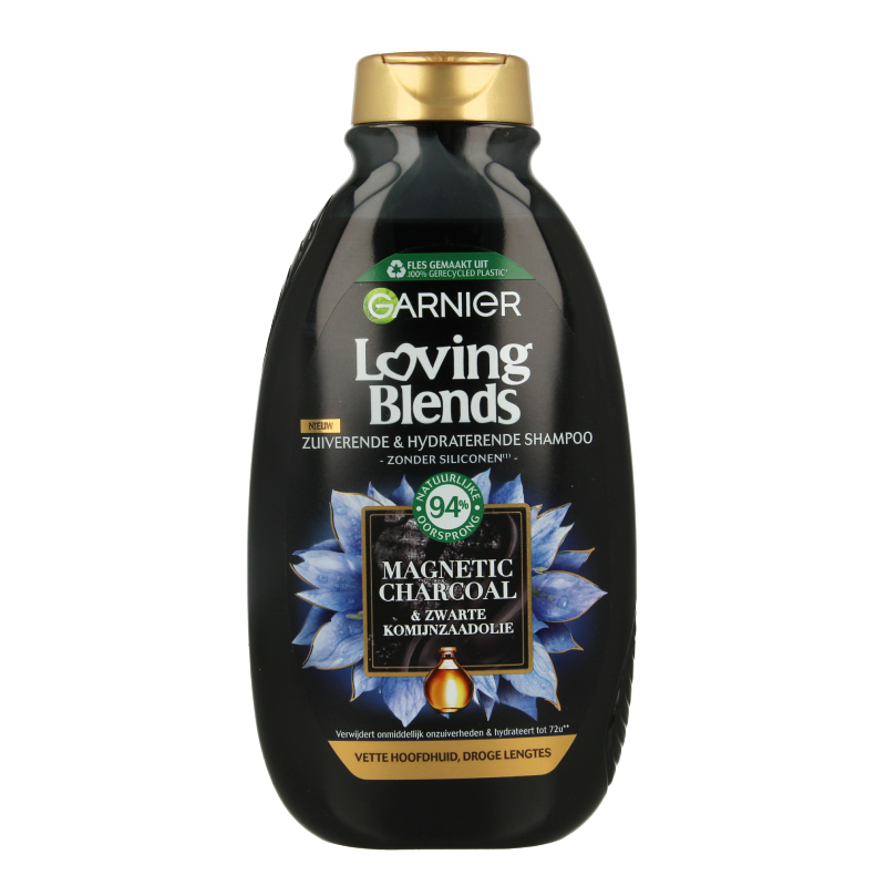 Garnier Loving blends champú carbón 300 mililitros