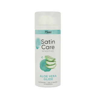 Gillette Gel da barba Gillette Satin Care Aloe Vera 75 Millilitri