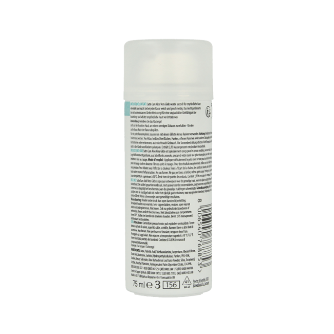 Gillette Satin care gel aloe vera 75 mililitros