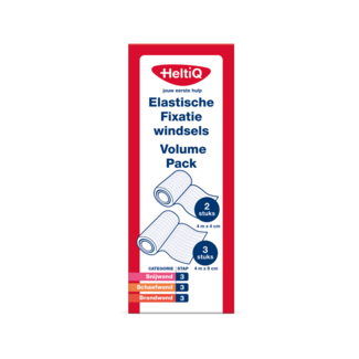 Heltiq Heltiq Bandes de fixation élastiques pack économique 5 pièces