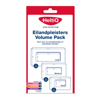 Heltiq Heltiq Island Plaster volume pack 6 Pieces