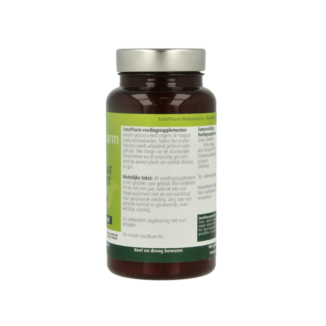 SanoPharm Prostaat support Wholefood 60 Kapseln