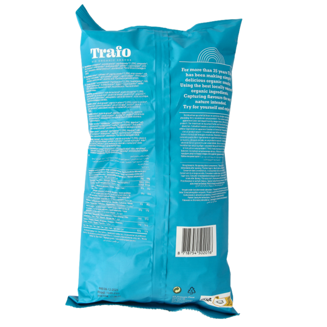 Organic paprika crinkle crisps 125 Gram