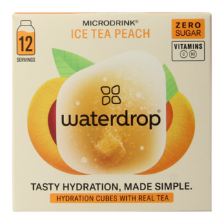Waterdrop Waterdrop Microdrink ice tea peach pastillas efervescentes 12 unidades