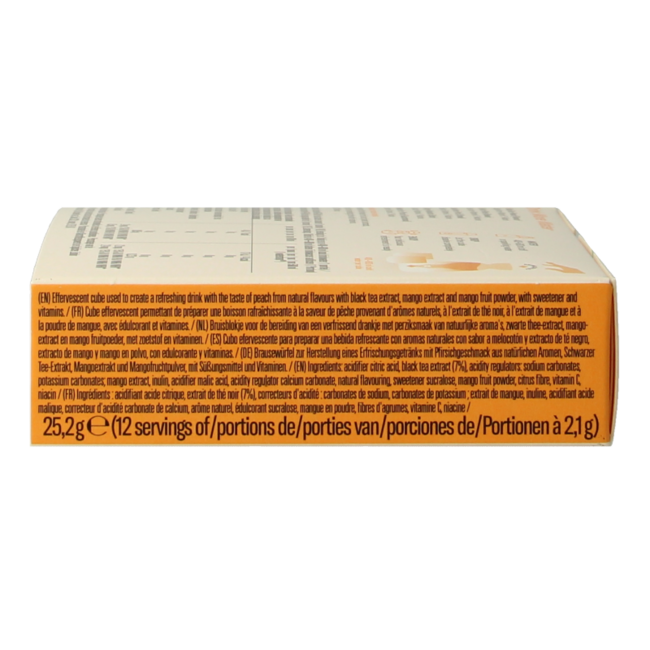 Waterdrop Microdrink Ice Tea Peach tabletki musujące 12 sztuk