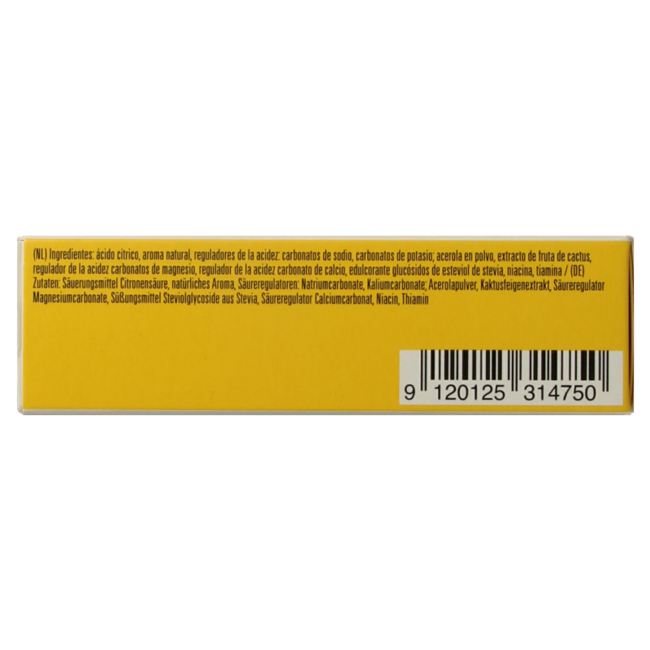 Microdrink sky passion fruit effervescent tablets 12 Pieces