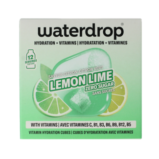 Waterdrop Microdrink focus lima limón pastillas efervescentes 12 unidades