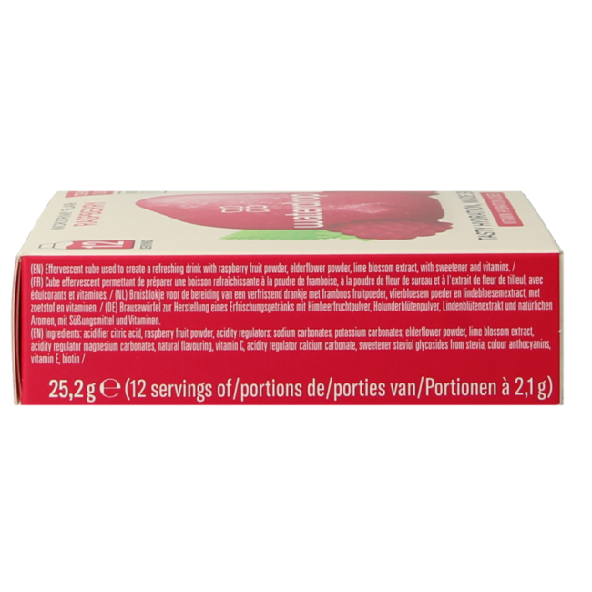 Microdrink flair raspberry bruistabletten 12 Stuks