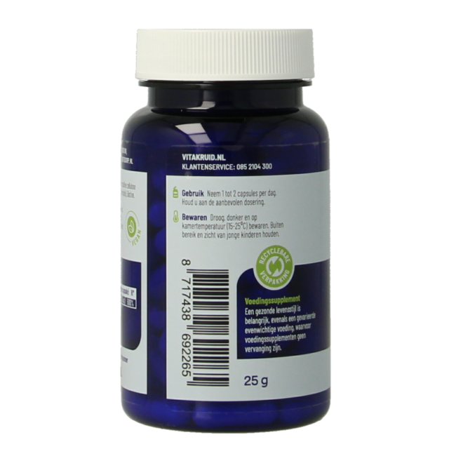 Biotin 2500 mcg for Skin, Hair & Nails 90 Vegetarian capsules