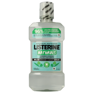 Listerine Listerine Naturals Mouthwash 500 Millilitres