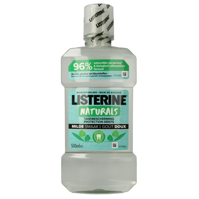 Listerine Naturals Mouthwash 500 Millilitres