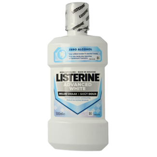 Listerine Listerine Bain de bouche Advanced White Goût Léger 500 ml