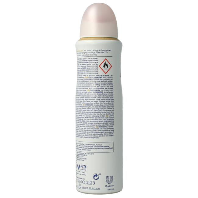 Deodorante spray sensazione morbida 150 Millilitri