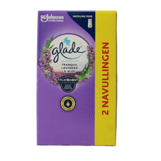 Glade Glade Touch & Fresh refill duo lavender / aloe 2 pack