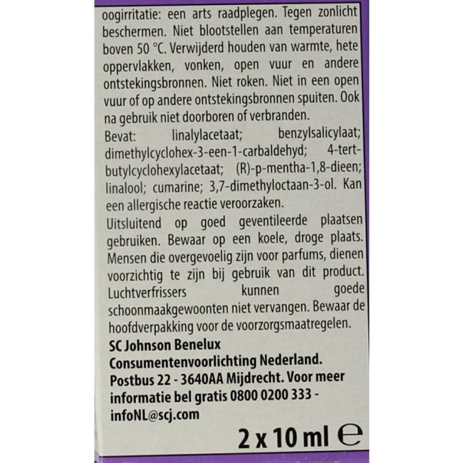 Glade Touch & Fresh Nachfüll-Duo Lavendel / Aloe, 2 Stück