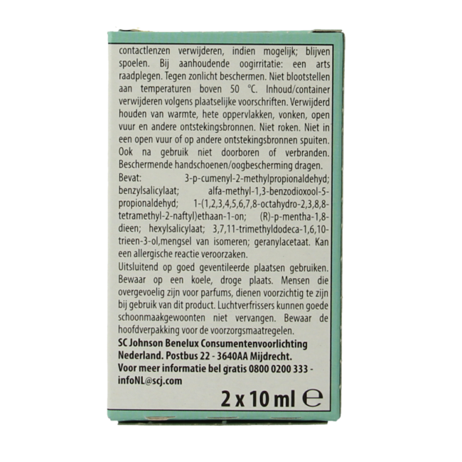 Glade Touch & Fresh Recharge Duo Exotic Tropical Blossoms 2 Pièces