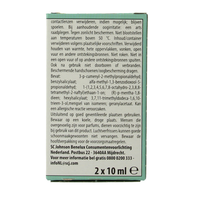 Glade Touch & Fresh Refill Duo Exotic Tropical Blossoms 2 Pack