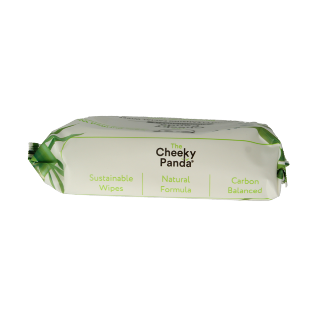 The Cheeky Panda Bamboo Facial Cleansing Wipes Fragrance-Free 25 Pack