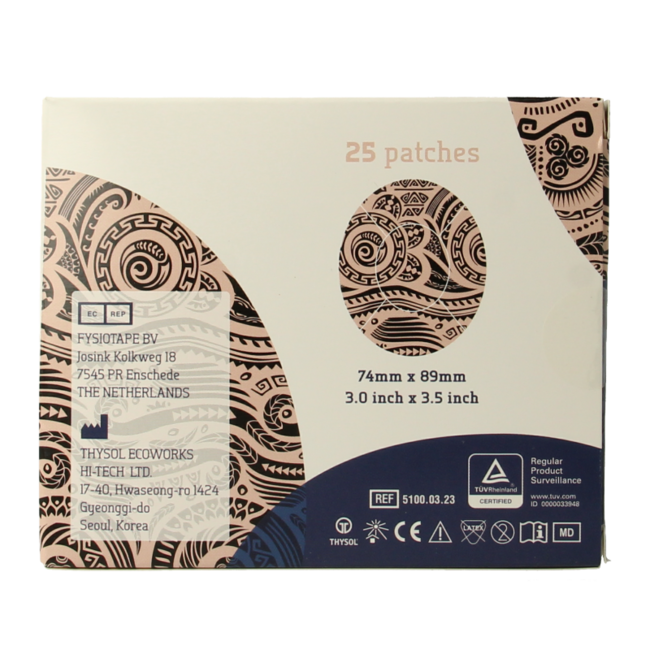 Cure Tape Sensor patch tattoo 25 pieces
