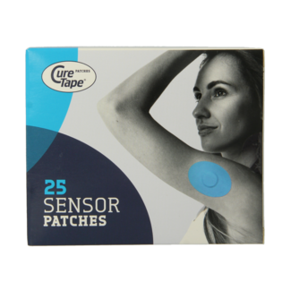Cure Tape Parche para sensor CureTape azul 25 unidades